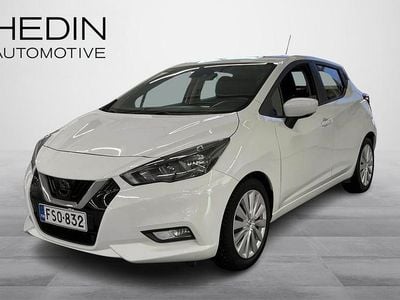 Käytetty Nissan Micra Acenta 92 HP (67 kW) 2022 Valkoinen Viistoperä
