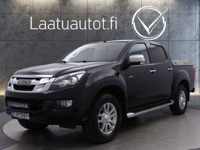 käytetty Isuzu D-Max Double Cab 3500 4WD 2,5 AT LSX Two Seater - Korkotarjous alk. 3,99%! ** Nahat / Webasto / Vetokoukku / Suomi-auto / 4x4 **