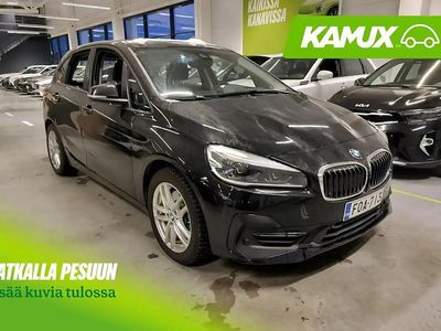 Käytetty BMW 225 Active Tourer Sport Line 136 HP (100 kW) 2020 Musta Tila-auto