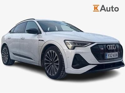 Käytetty Audi e-tron Sportback S-Line 300 kW (408 HP) 2021 Valkoinen Katumaasturi
