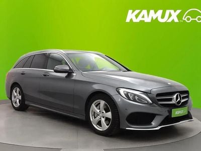 Käytetty Mercedes C220 Premium 170 HP (125 kW) 2016 Hopea / harmaa Farmari