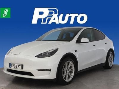 Käytetty Tesla Model Y Long Range AWD 258 kW (351 HP) 2021 Valkoinen Katumaasturi