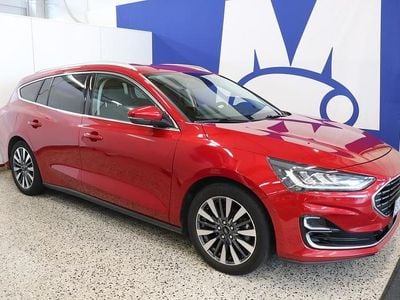 Punainen Käytetty 2022 Ford Focus Titanium Farmari | 20 600 € (Kallis)