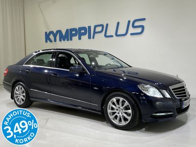 käytetty Mercedes E200 NGT BE A Premium Business - RAHOITUSKORKO 3,49% - Bi-Xenon / Navi / Lohkolämmitin / Vakionopeudensäädin