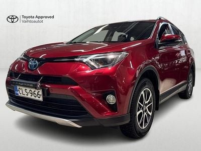 Käytetty Toyota RAV4 Hybrid Edition 155 HP (114 kW) 2018 Punainen Katumaasturi
