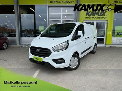 käytetty Ford Transit Custom 2,0TDCi 130hv L2H1 A SIS. ALV / Läpijuostava / Webasto kaukosäädöllä / P.Kamera / Tutkat / Koukku /