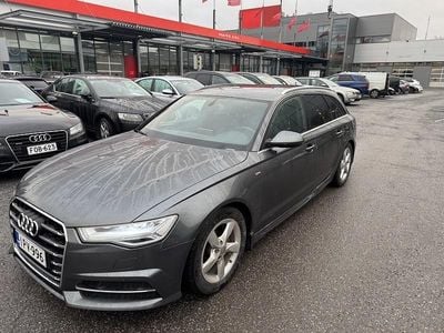 Harmaa Käytetty 2017 Audi A6 Business Farmari | 24 880 € (Kallis)