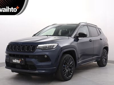 käytetty Jeep Compass PHEV 4xe 240hv S * Alpine / Sähköpenkit / Blis / 360 kamera / Koukku / Navi *