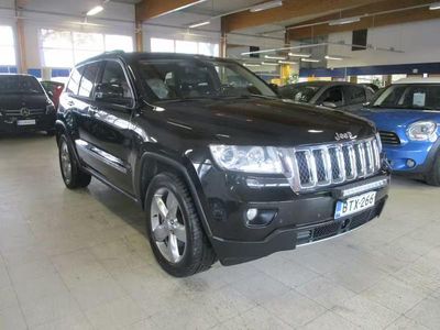 Käytetty Jeep Grand Cherokee Overland 241 HP (177 kW) 2012 Musta Katumaasturi