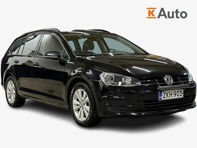 Käytetty VW Golf VII Comfortline 105 HP (77 kW) 2014 Musta Farmari