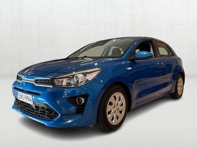 Käytetty Kia Rio LX 101 HP (74 kW) 2021 Sininen Viistoperä