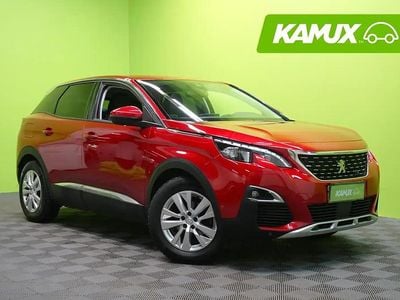 Käytetty Peugeot 3008 Allure 120 HP (88 kW) 2017 Punainen Katumaasturi