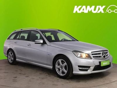 Hopea / harmaa Käytetty 2012 Mercedes C180 Business Farmari | 12 450 € (Perustarjous)