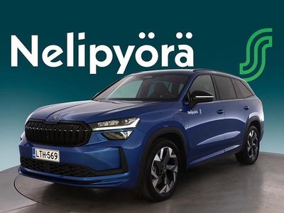 Sininen Käytetty 2025 Skoda Kodiaq SportLine Katumaasturi | 48 900 €