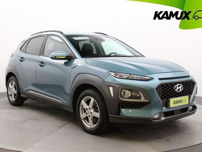 käytetty Hyundai Kona 1.6 hybrid 141 hv DCT Style / Vetokoukku / Adapt.vakkari kaistanpidolla / HUD / Katveavustin / /