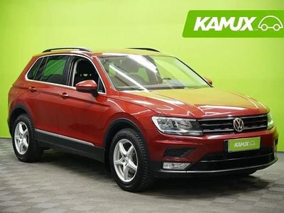 Käytetty VW Tiguan Comfortline 150 HP (110 kW) 2017 Punainen Katumaasturi