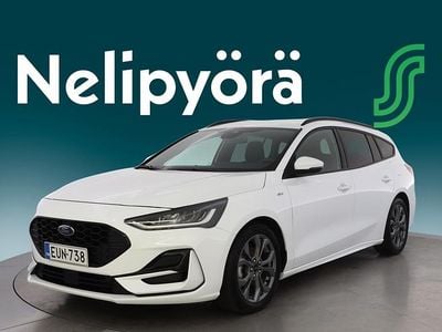 Valkoinen Käytetty 2023 Ford Focus ST-Line Farmari | 25 450 € (Hieman kallis)
