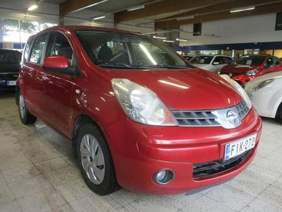 Käytetty Nissan Note 88 HP (64 kW) 2008 Punainen Viistoperä
