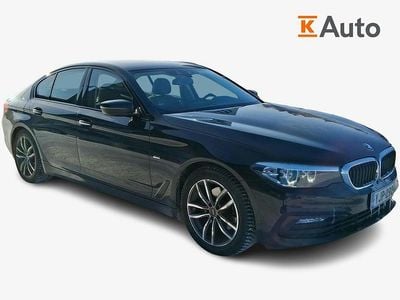 Käytetty BMW 520 Sport Line 188 HP (138 kW) 2017 Musta Sedan