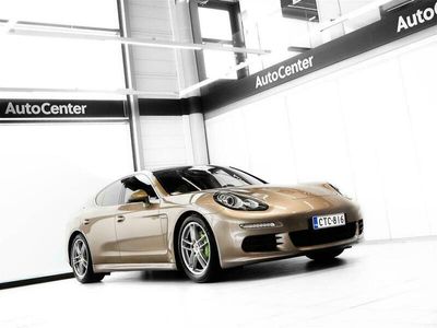 käytetty Porsche Panamera S E-Hybrid E- Aut + Nahat + Navi + BOSE + BiXenon + Tutkat + PASM