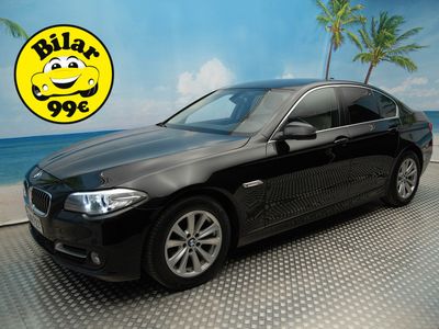 käytetty BMW 520 520 F10 Sedan d A xDrive Exclusive Edition *Vaaleat nahat/Lohkari/kahdet hyvät renkaat/Fiksut huollot! * - *1.29% KIINTEÄ KORKO! VIELÄ EHDIT!!* -