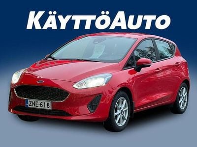 Käytetty Ford Fiesta Trend 75 HP (55 kW) 2020 Punainen Viistoperä