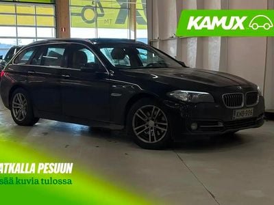 Käytetty BMW 518 150 HP (110 kW) 2015 Musta Farmari