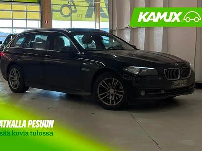 Käytetty BMW 518 150 HP (110 kW) 2015 Musta Farmari