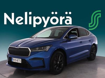 Käytetty Skoda Enyaq iV Business Line 180 kW (245 HP) 2024 Met. sininen Katumaasturi