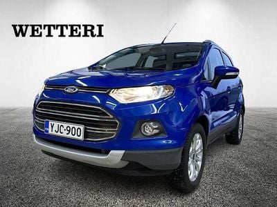 Käytetty Ford Ecosport Titanium 125 HP (91 kW) 2017 Sininen Katumaasturi