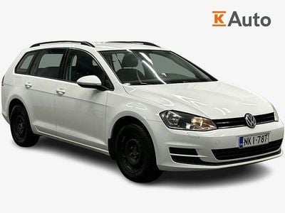Käytetty VW Golf VII Trendline 86 HP (63 kW) 2016 Valkoinen Farmari