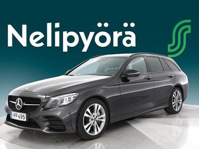 Musta Käytetty 2021 Mercedes C300e Business Farmari | 23 490 € (Hyvä tarjous)