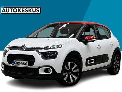 Valkoinen Käytetty 2020 Citroën C3 PureTech Viistoperä | 11 490 € (Perustarjous)
