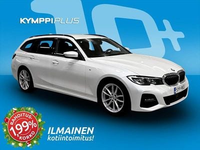Valkoinen Käytetty 2022 BMW 320e Shadowline Farmari | 27 370 € (Perustarjous)