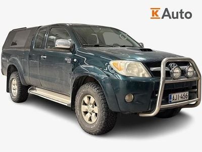 Käytetty Toyota HiLux 120 HP (88 kW) 2007 Vihreä Nouto