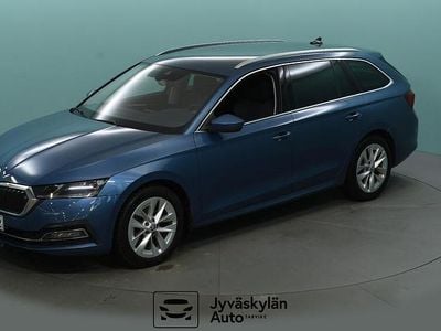 Sininen Käytetty 2021 Skoda Octavia Style Farmari | 18 440 € (Perustarjous)