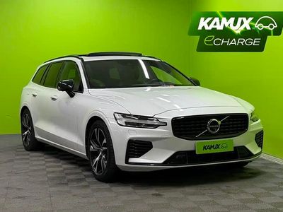 Valkoinen Käytetty 2021 Volvo V60 R-Design Farmari | 32 690 € (Hieman kallis)