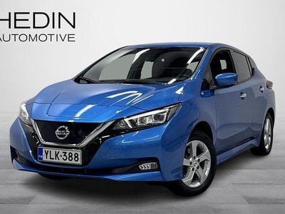 Käytetty Nissan Leaf Tekna 160 kW (218 HP) 2021 Sininen Viistoperä