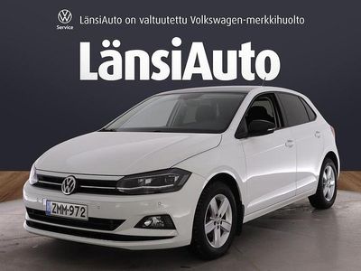 Käytetty VW Polo Highline 95 HP (69 kW) 2019 Valkoinen Viistoperä