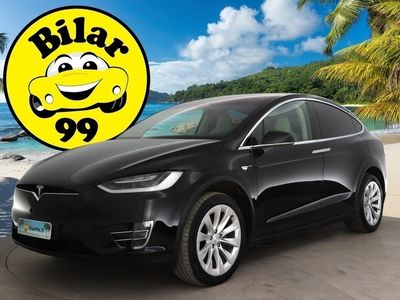 käytetty Tesla Model X 100D / 6-Paikkainen / EAP / Vetokoukku / Premium Audio / Ilma-Alusta / Vaalea Nahkasisusta / Tulossa toimipisteeseen! - *OSTA NYT, MAKSA HEINÄKUUSSA!* -