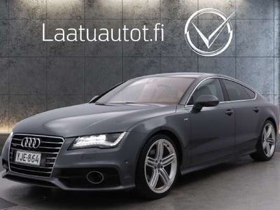 käytetty Audi A7 3,0 V6 TDI 180 kW quattro S tronic Start-Stop S-line - Korkotarjous alk. 2,99%!, ** RS-istuimet / LED / Adap.Cruise / Bose / Kamera+tutkat **