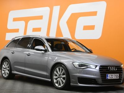 käytetty Audi A6 Avant Business Sport 3,0 V6 TDI 160 kW quattro S tronic S-Line ** Ruskeat nahat / Vetokoukku / Kaistavahti / BLIS **