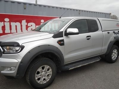 käytetty Ford Ranger Super Cab 2,2TDCi 160 hv A6 4x4 XLT - Tehdastakuu 3/2025, Webasto, Peruutuskamera, Lavakate, LED-lisävalo, Hieno!