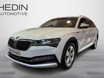 Valkoinen Käytetty 2022 Skoda Superb Farmari | 31 900 € (Kallis)
