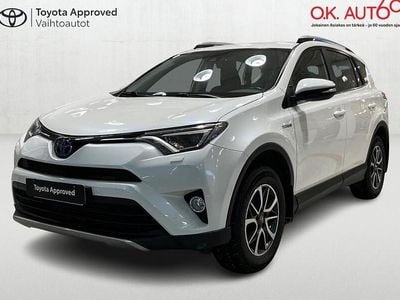 Käytetty Toyota RAV4 Hybrid Edition 155 HP (114 kW) 2018 Valkoinen Katumaasturi