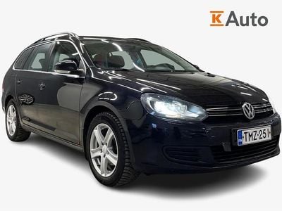 Käytetty VW Golf Comfortline 122 HP (89 kW) 2011 Musta Farmari