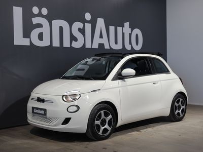 käytetty Fiat 500e 500eIcon Cabrio 118hv 42kWh // Digimittaristo, WLTP 320km, 80kW CCS, 3-vaihe lataus, Kuin uusi! // **** Tutustu autoon videopuhelulla! ****