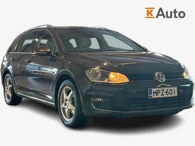 Harmaa Käytetty 2016 VW Golf VII Highline Farmari | 8 490 € (Hyvä tarjous)