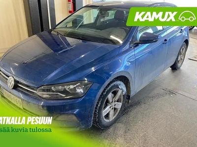 Käytetty VW Polo Comfortline 95 HP (69 kW) 2018 Sininen Sedan