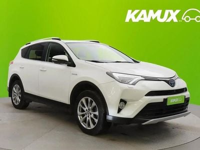 Käytetty Toyota RAV4 Hybrid Style 155 HP (114 kW) 2016 Valkoinen Katumaasturi